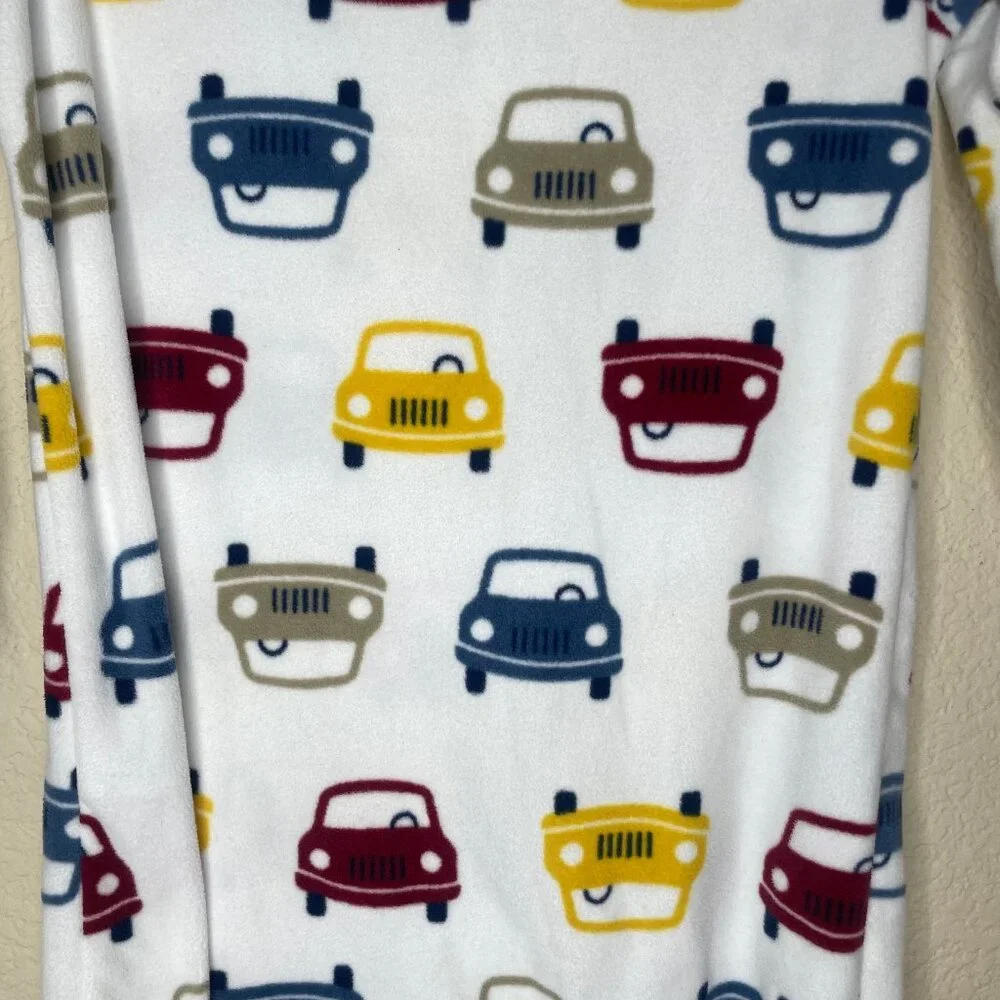 Carter’s 5T Fleece Footed Pajamas Cars Print Sleeper